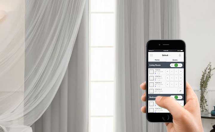 Smart Curtain - 2 Layers - Smart Home - Yoswit.com